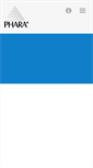 Mobile Screenshot of corporacionphara.com